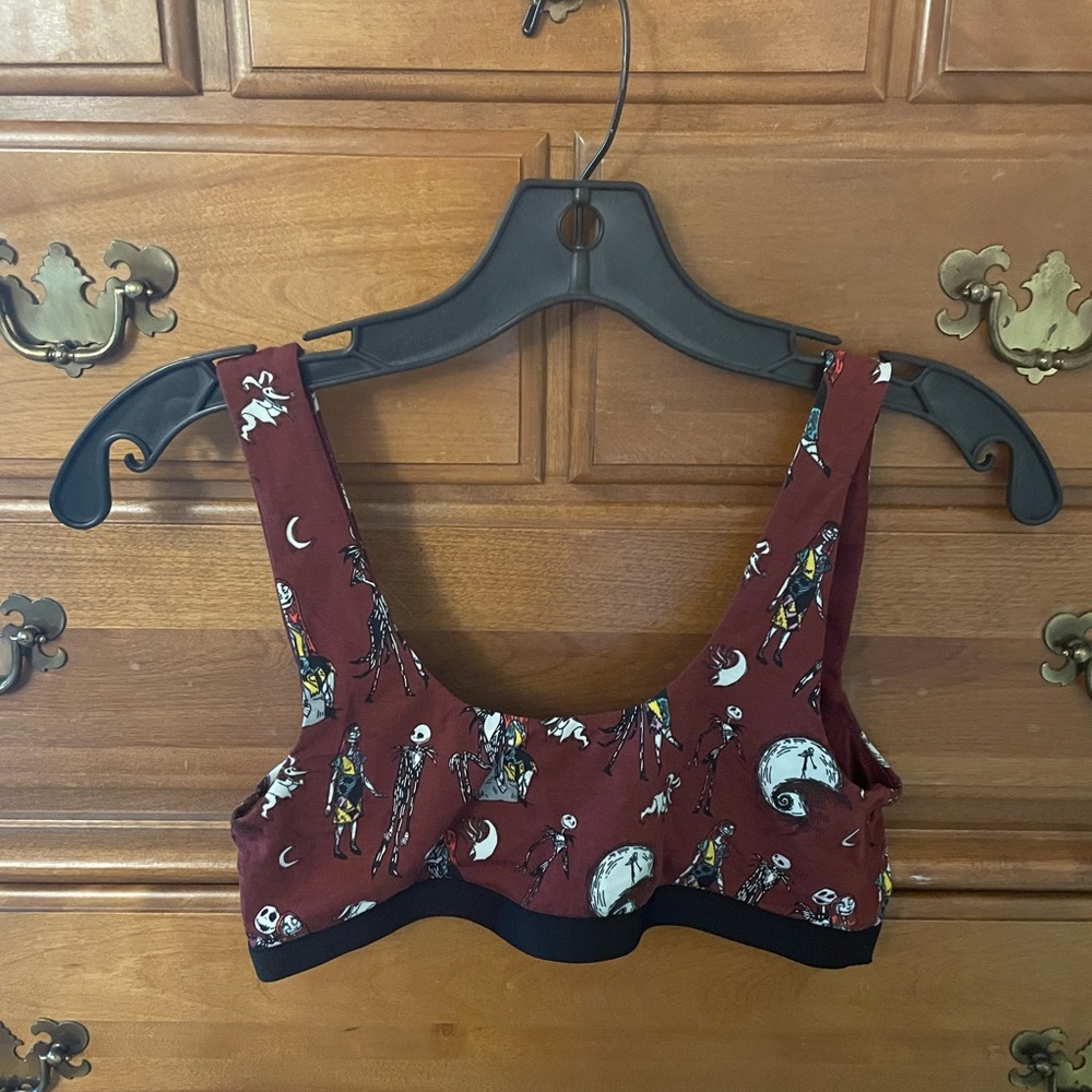 MeUndies Nightmare Before Christmas Glow-in-the-Dark Bralette 👻